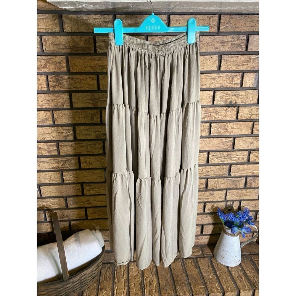 Cactus Flower Long Skirt‎